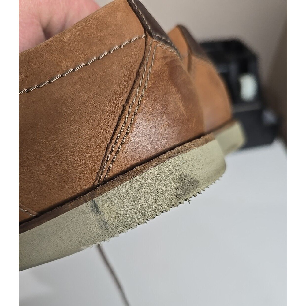 Clarks Brown Leather Lace Up Oxford Comfort Casual Dress Shoes Men's Size 9M - Picture 8 of 8